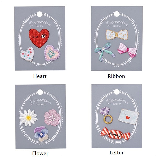 Mark's Embroidery Stickers - Letter