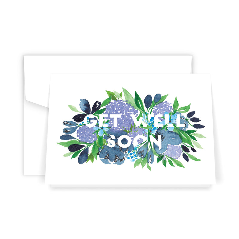 Ellen Walsh Designs Greeting Card - Get Well Soon