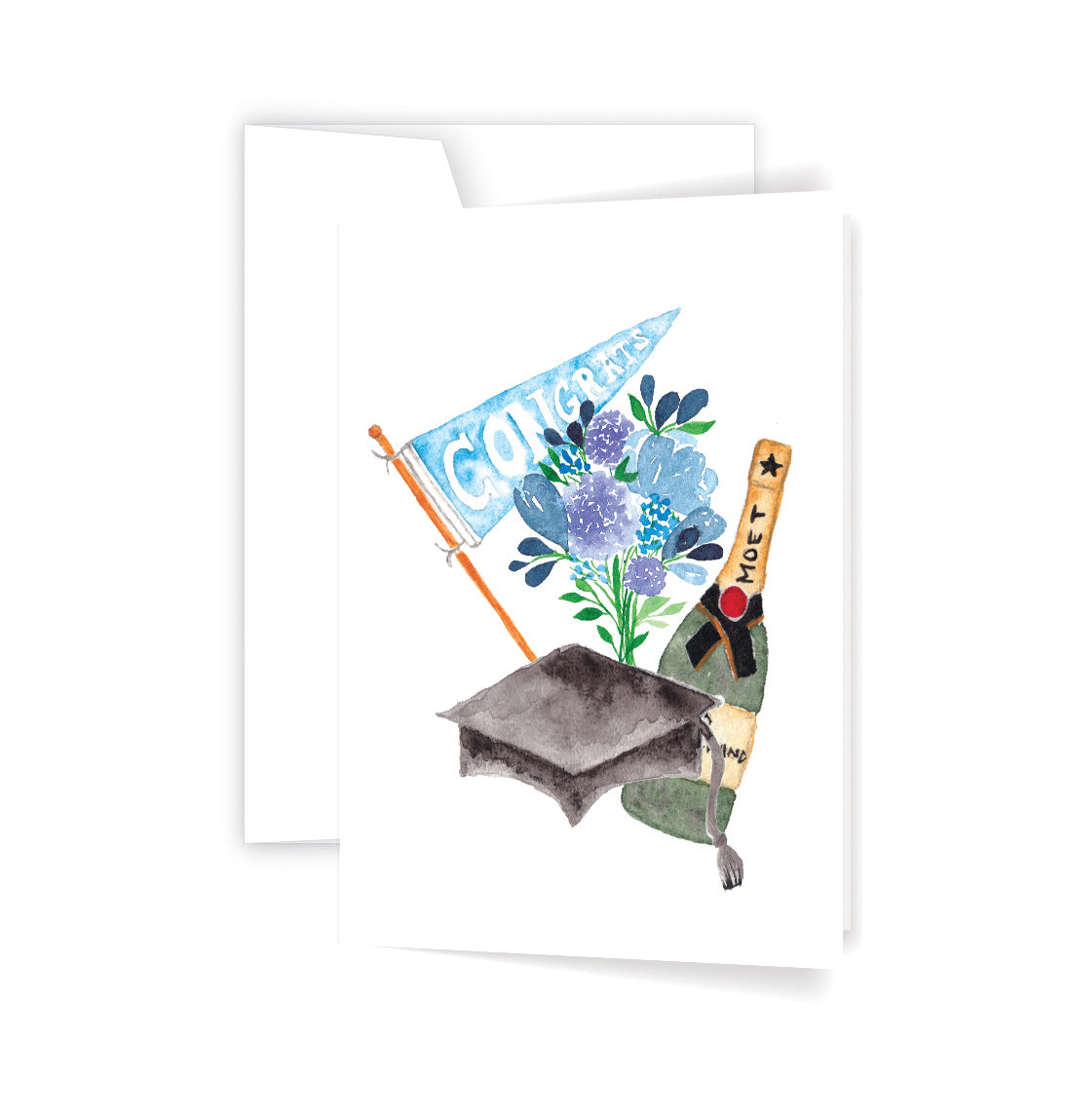 Ellen Walsh Designs Greeting Card - Graduation