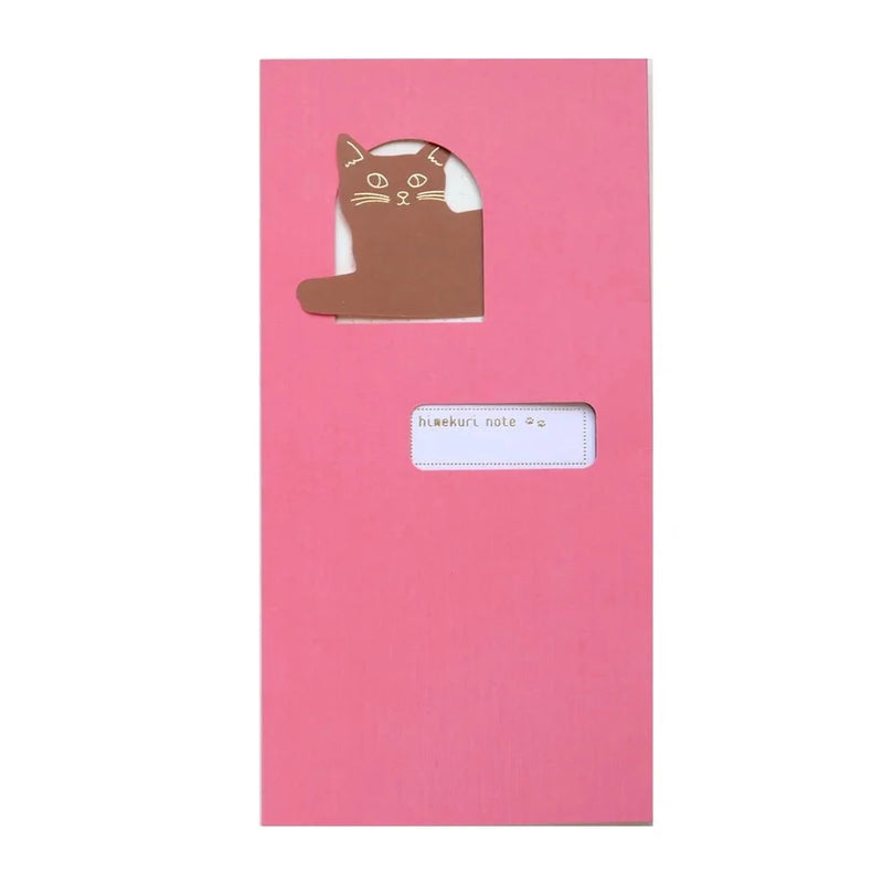 Himekuri A5 Slim Dotted Notebook - Cat