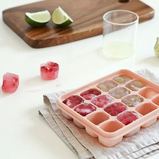 Dailylike Bonbon Silicone Ice Cube Tray - 16 Cubes (Strawberry)