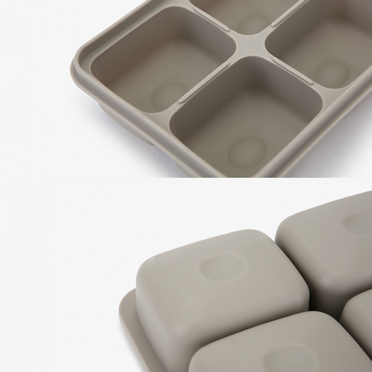 Dailylike Bonbon Silicone Ice Cube Tray - 4 Cubes (Cocoa)