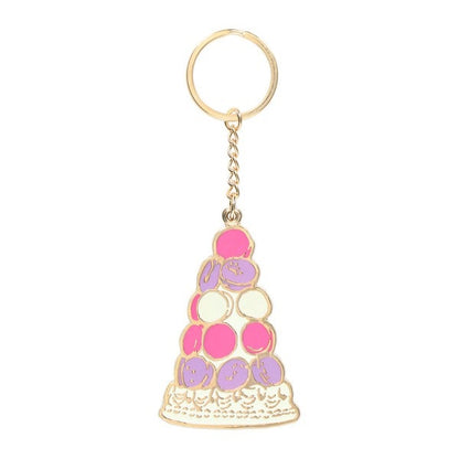Mark's Sucre by Ladurée Keychain with Mirror - Macaron