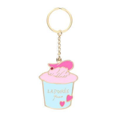 Mark's Sucre by Ladurée Keychain with Mirror - Cupcake