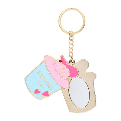 Mark's Sucre by Ladurée Keychain with Mirror - Cupcake