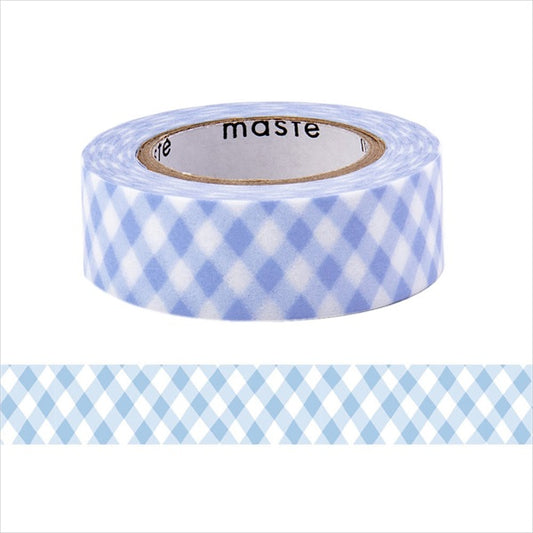 Mark's Masté Writable Masking Tape - Blue Check