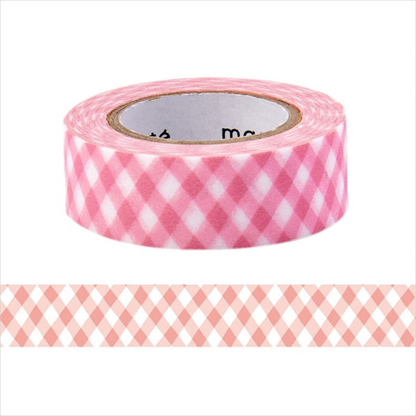 Mark's Masté Writable Masking Tape - Red Check
