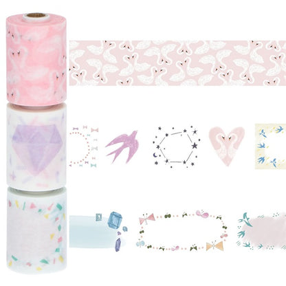 Mark's Masté Writable Perforated Masking Tape - Girly