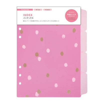 Mark's A5 System Planner Accessories - Dividers with Index Tabs