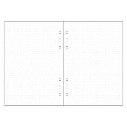Mark's A5 System Planner Memo Refill - Dotted Memo Pink