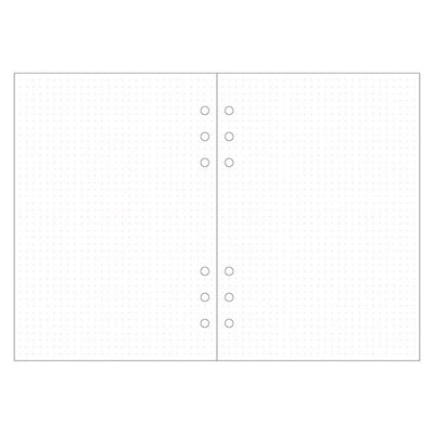 Mark's A5 System Planner Memo Refill - Dotted Memo Pink