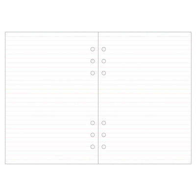 Mark's A5 System Planner Memo Refill - Ruled Memo Pink