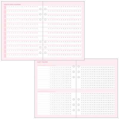 Mark's A5 System Planner Contents Refill - Girl's Note Set