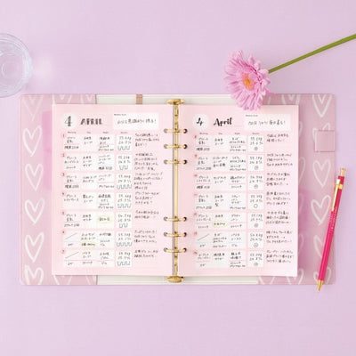 Mark's A5 System Planner Contents Refill - Girl's Note Set