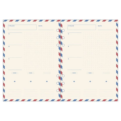 Mark's A5 System Planner Contents Refill - Travel Note Refill
