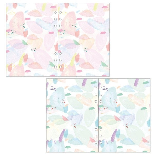 Mark's A5 System Planner Memo Refill - Patterned Memo Watercolour