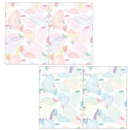Mark's A5 System Planner Memo Refill - Patterned Memo Watercolour