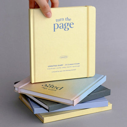 Iconic Turn the Page Undated Diary