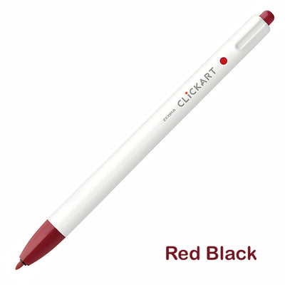 Zebra CLiCKART Retractable Markers - Brown Series