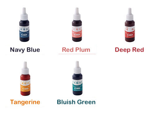 Shachihata Ink Refills for Iromoyo / Irozukuri ink pads (5 Colours)