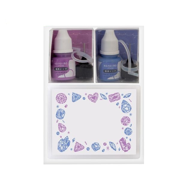 Kodomo No Kao Konoiro Set with 2 Inks - Bijou