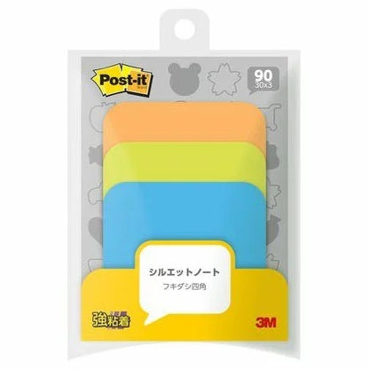 3M Post-it Assorted Colours Sticky Notes - Square Balloon