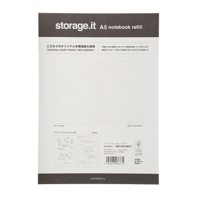 Mark's Storage.it A5 Notebook Refill