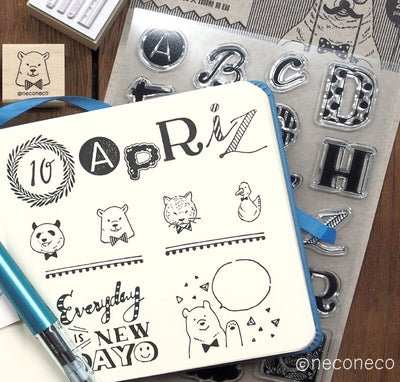 Kodomo No Kao x Neconeco Rubber Stamp - Dog