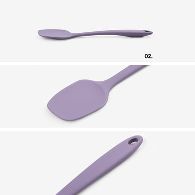 Dailylike Bonbon Silicone Utensils - 02 Spatula (Violet)
