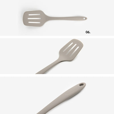 Dailylike Bonbon Silicone Utensils - 06 Turner (Cocoa)