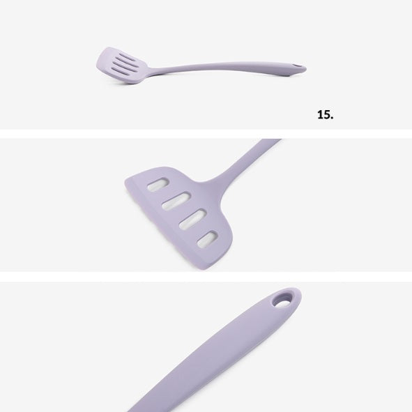 Dailylike Bonbon Silicone Utensils - 15 Egg Roll Turner (Violet)