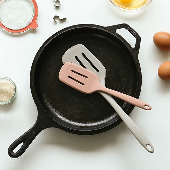 Dailylike Bonbon Silicone Utensils - 04 Mini Turner (Dusty Rose)
