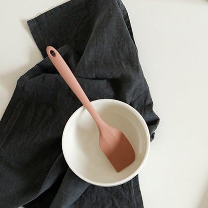 Dailylike Bonbon Silicone Utensils - 01 Mini Spatula (Dusty Rose)