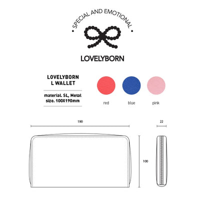 Jam Studio Lovelyborn Long Wallet