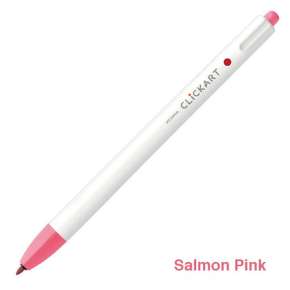 Zebra CLiCKART Retractable Markers - Red and Pink Series